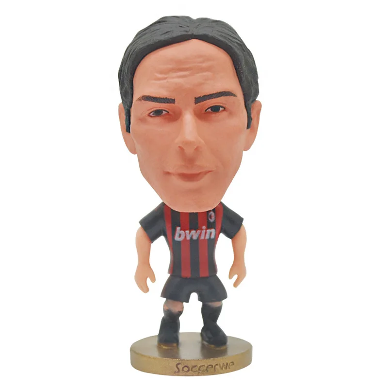 Игрушки Фигурки футбольного клуба AC Милана звезды Бекхэм Кака роналдиньо инзаги