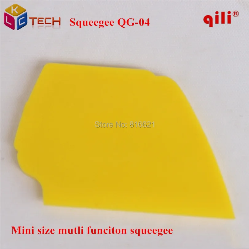 Qili Mini Size Mutli Funciton Squeegee 5x4 см маленький скребок для ножей Защитная пленка экрана