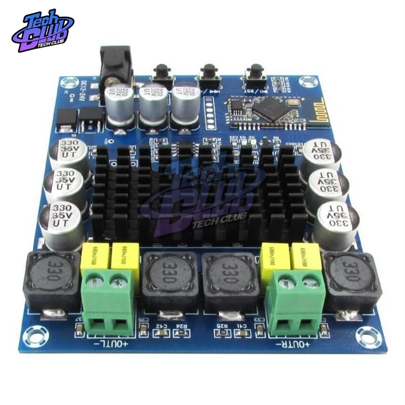 TPA3116D2 120W+120W Wireless Bluetooth 4.0 Audio Receiver High Power Digital Amplifier Board 2*120W | Инструменты