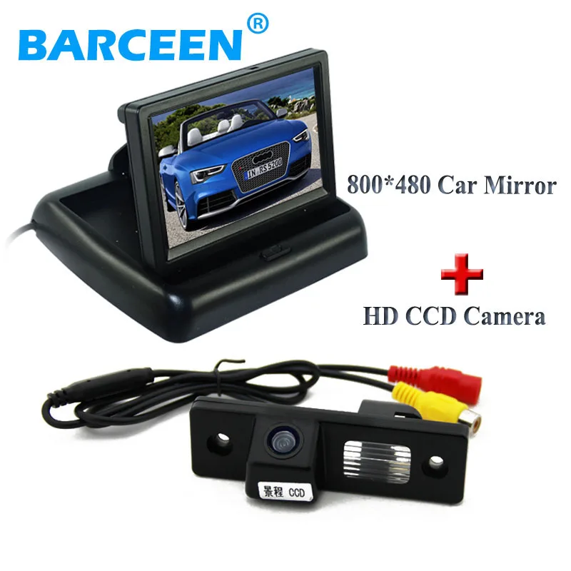 

Night vision car back up camera black shell +universal car monitor fit for CHEVROLET EPICA/LOVA/AVEO/CAPTIVA/CRUZE/LACETTI