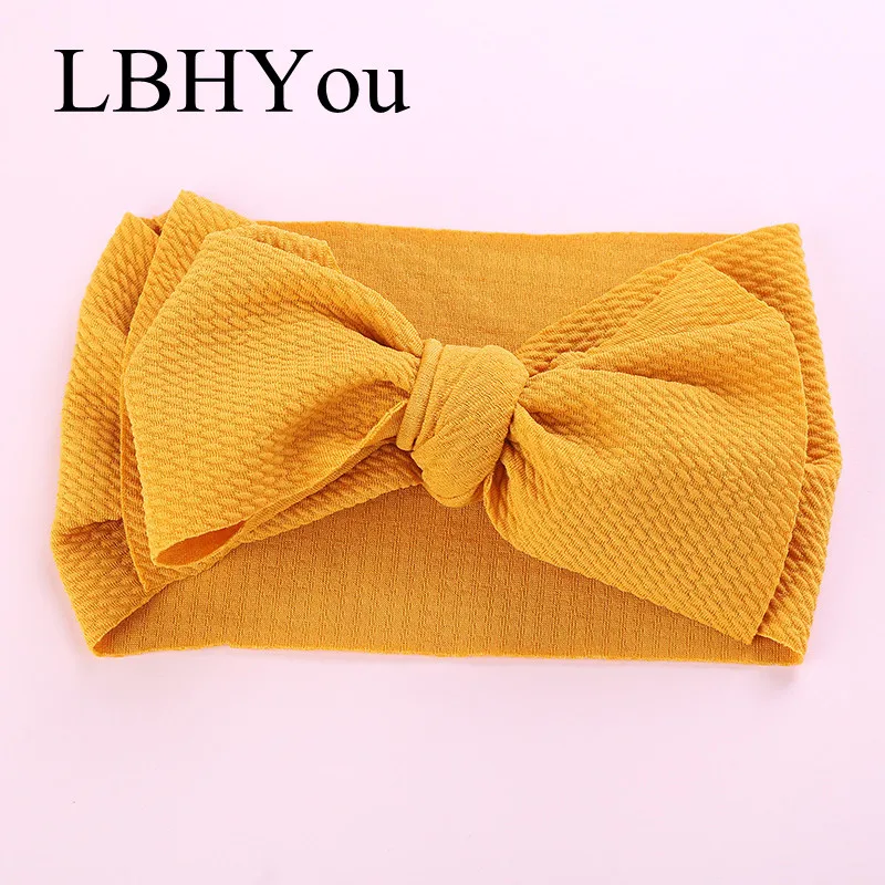 Повязка на голову с большим бантом для маленьких девочек 1 шт. повязка узлом