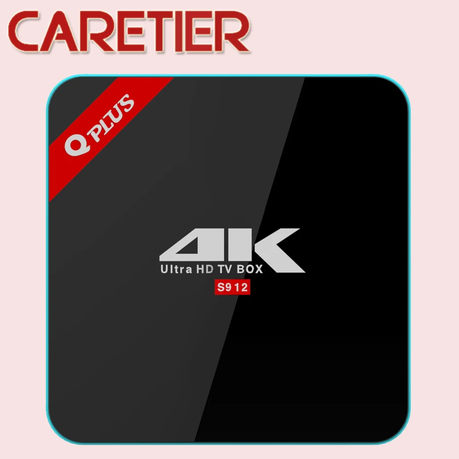 

1PC Q PLUS 2GB/32GB Amlogic S912 OCTA Core Andorid 6.0 TV BOX 2.4G/5GHZ Dual WiFi BT4.0 KD 4K H.265 Set Top Box Media Player
