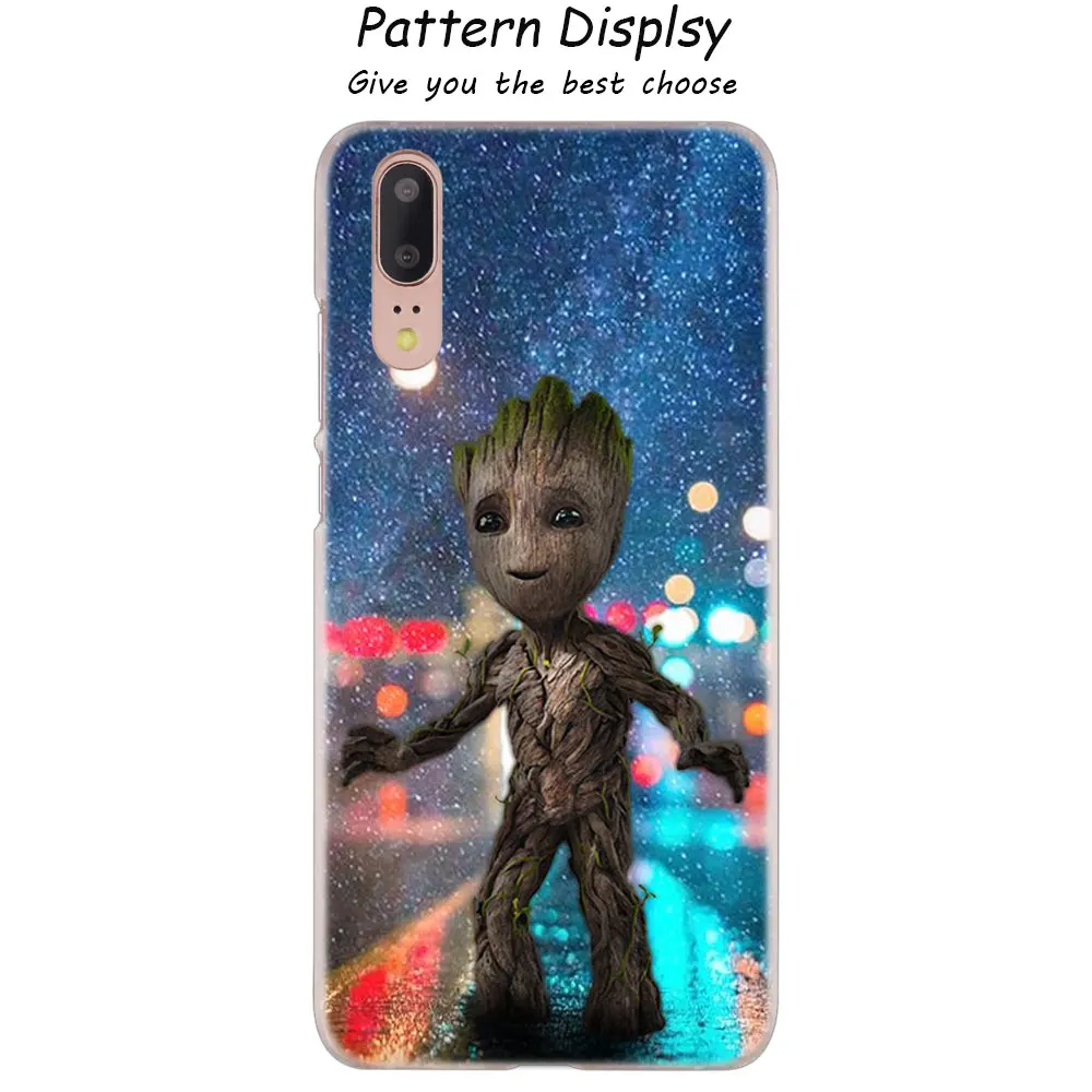 012 Жесткий чехол Guardians of the Galaxy Marvel для huawei P30 P20 P10 P9 P8 Lite P30 P20 Pro Mini PSmart - Цвет: 012