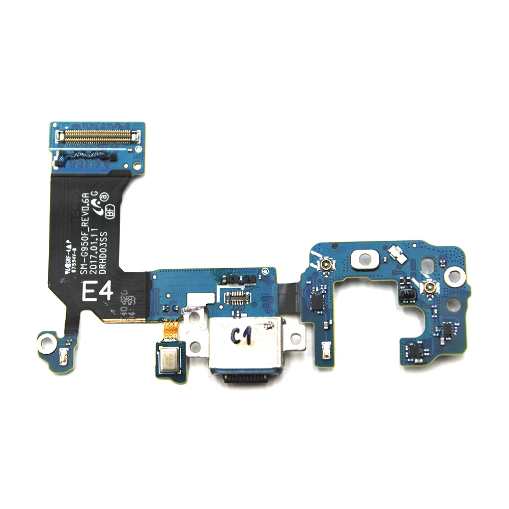 

10 шт./лот для док-станции Samsung Galaxy S8 G950F, USB-порт для зарядки, гибкий кабель, штепсельная Вилка USB для зарядного устройства