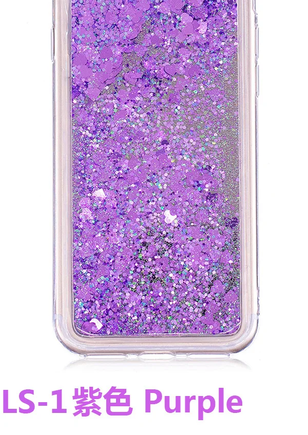Purple Чехол с зеркальной вспышкой для SAMSUNG Galaxy A7, жидкий зыбучий песок, чехол для телефона a72018 7A A750F A750F/DS SM-A750FN SM-A750F/DS - Цвет: Purple