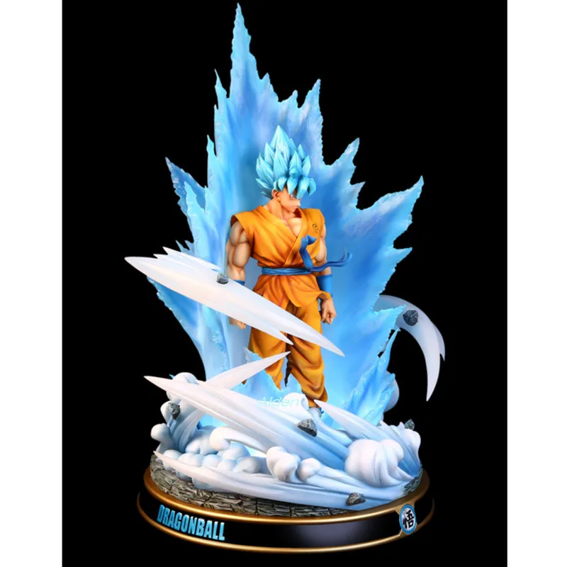 2" Dragon Ball Z статуя Saiyan бюст Сон Гоку полный Длина портрет Kakarotto Гоку Cyberblue анимационная фигурка GK Ящик для игрушек 50 см B777