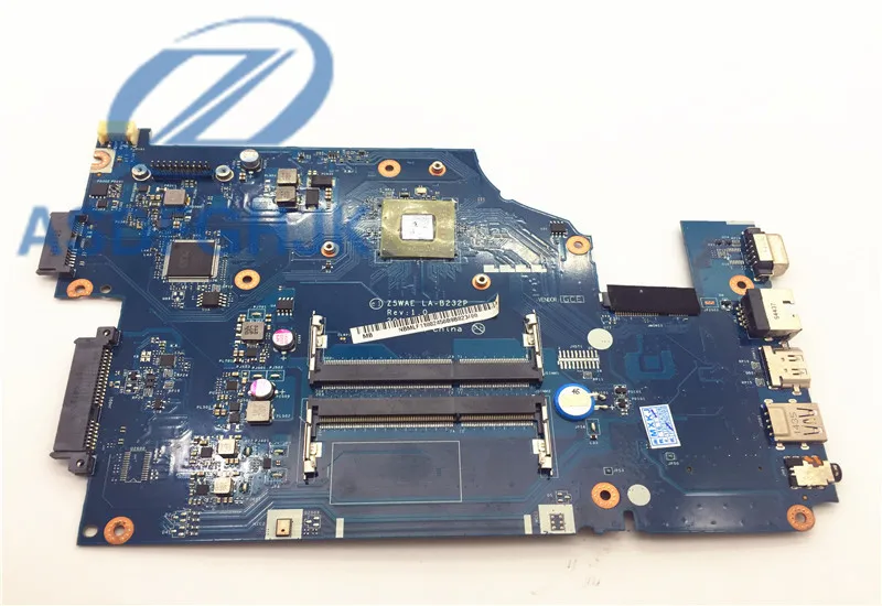 Материнская плата для ноутбука Z5WAE LA-B232P NBMLF11001 NB. MLF11.001 для acer aspire E5-521, материнская плата DDR3, тест ОК