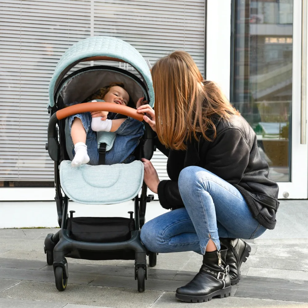 Babysing Высокая Пейзаж Портативный легкие детские коляски Складная Детские kinderwagen I