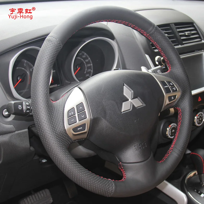 Чехлы из искусственной кожи на рулевое управление для Mitsubishi Lancer EX ASX Outlander 2006 2012