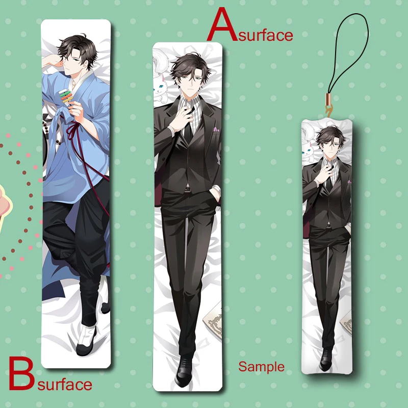 Caller id: Хан Jumin прохладный мужской Аниме мини Dakimakura брелок подушка с орнаментом