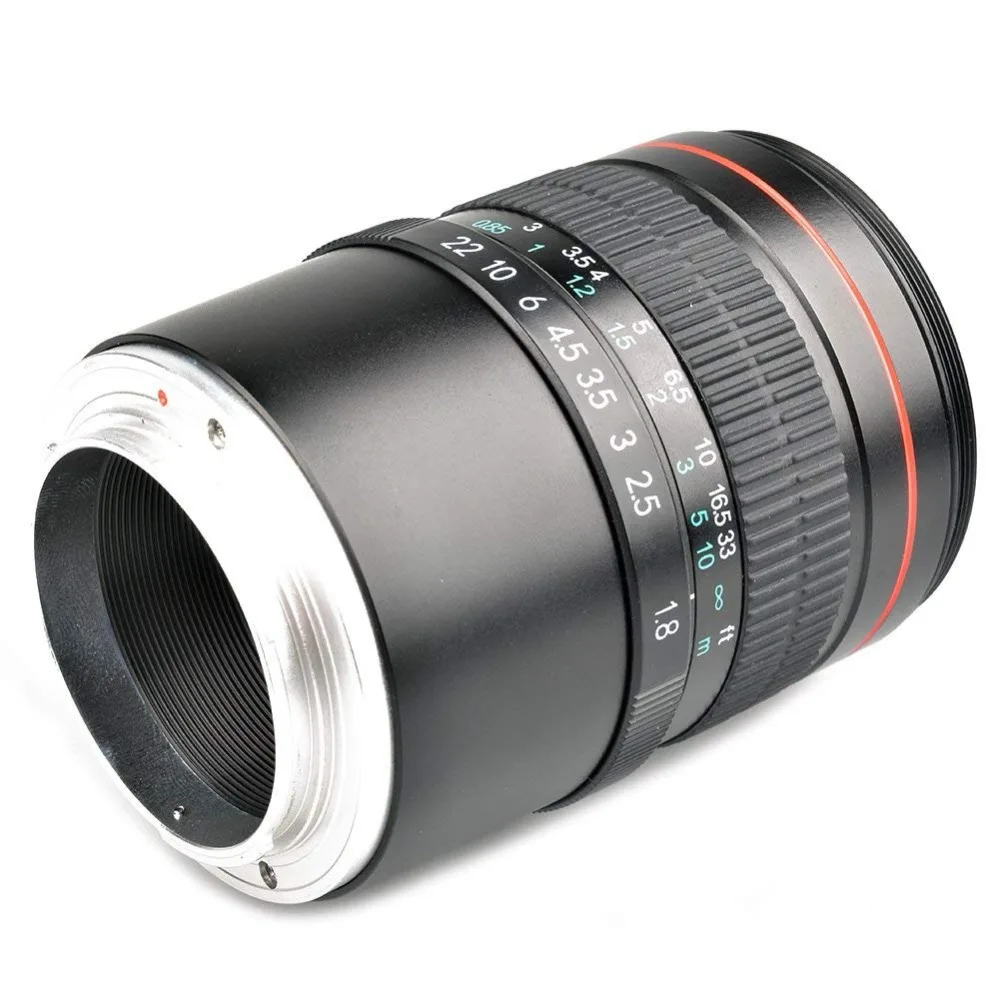 Lightdow 85 мм F1.8 Средний телеобъектив портрет для мобильных телефонов с E Mount объектив для sony A9 A7R A7S A7 NEX-7 NEX-6 NEX-5 A6500 A6300 A6000