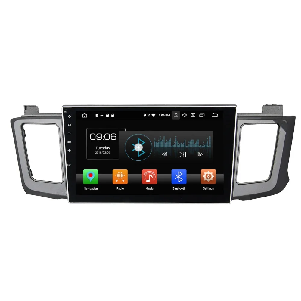 Автомобильный DVD-плеер Aotsr Android 8 0/7 1 С GPS-навигацией для Toyota RAV4 2012-2015 мультимедийный