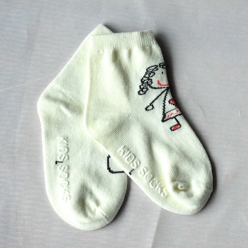 SOCK14 YWHUANSEN/Хлопковые носки для малышей, носки для девочек с героями мультфильмов г. Новые модные носки для мальчиков, одежда детские носки на весну, осень и зиму - Цвет: SOCK14