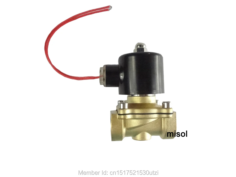 Новый 220 В Электрический электромагнитный клапан G3/4 &quot(BSP) для дизельного топлива