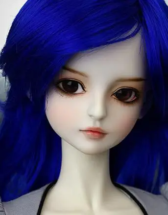 1/3 шарнирная кукла высшего качества девочка должна быть сине фиолетовой милой