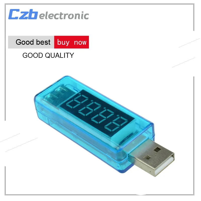 Новый 0 4 дюймов светодиодный разрядный красный Дисплей USB Мощность Зарядное