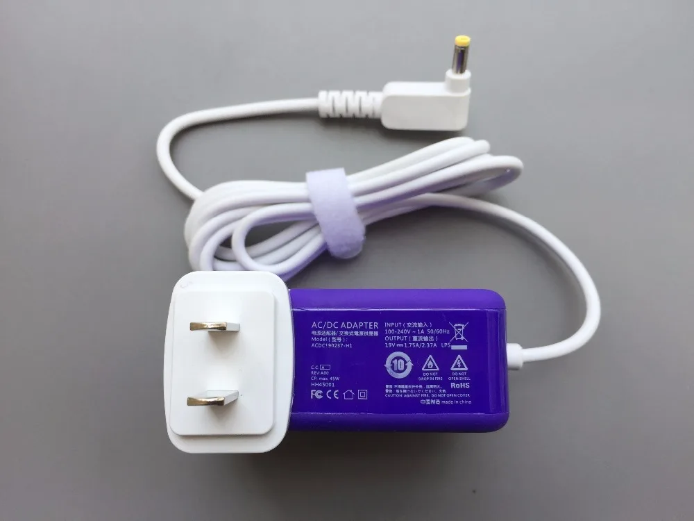 Новинка зарядное устройство адаптер переменного тока для ASUS VivoBook X201E Q200E S200 X553M X403M