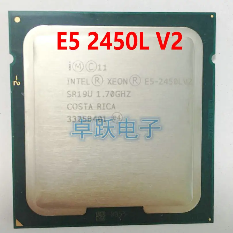 Процессор intel 10 ядер процессор V2 2 9 ГГц LGA1356 разные детали E5 2450LV2 бесплатная