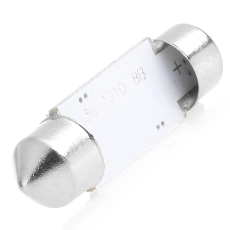 

Newest Arrive 1 Pc 41mm LED Light 1210 8 SMD Car Dome Double-Tip Roof Bulb Reading Lamp Drop Ship