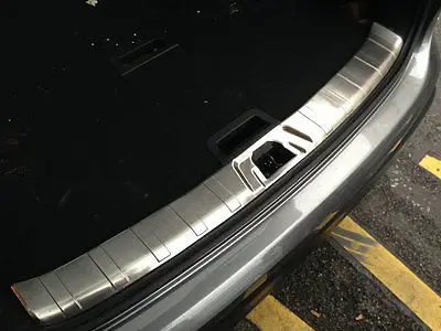 

Inner Rear Bumper Protector Sill Trunk Tread Plate For Nissan Qashqai 2014 2015