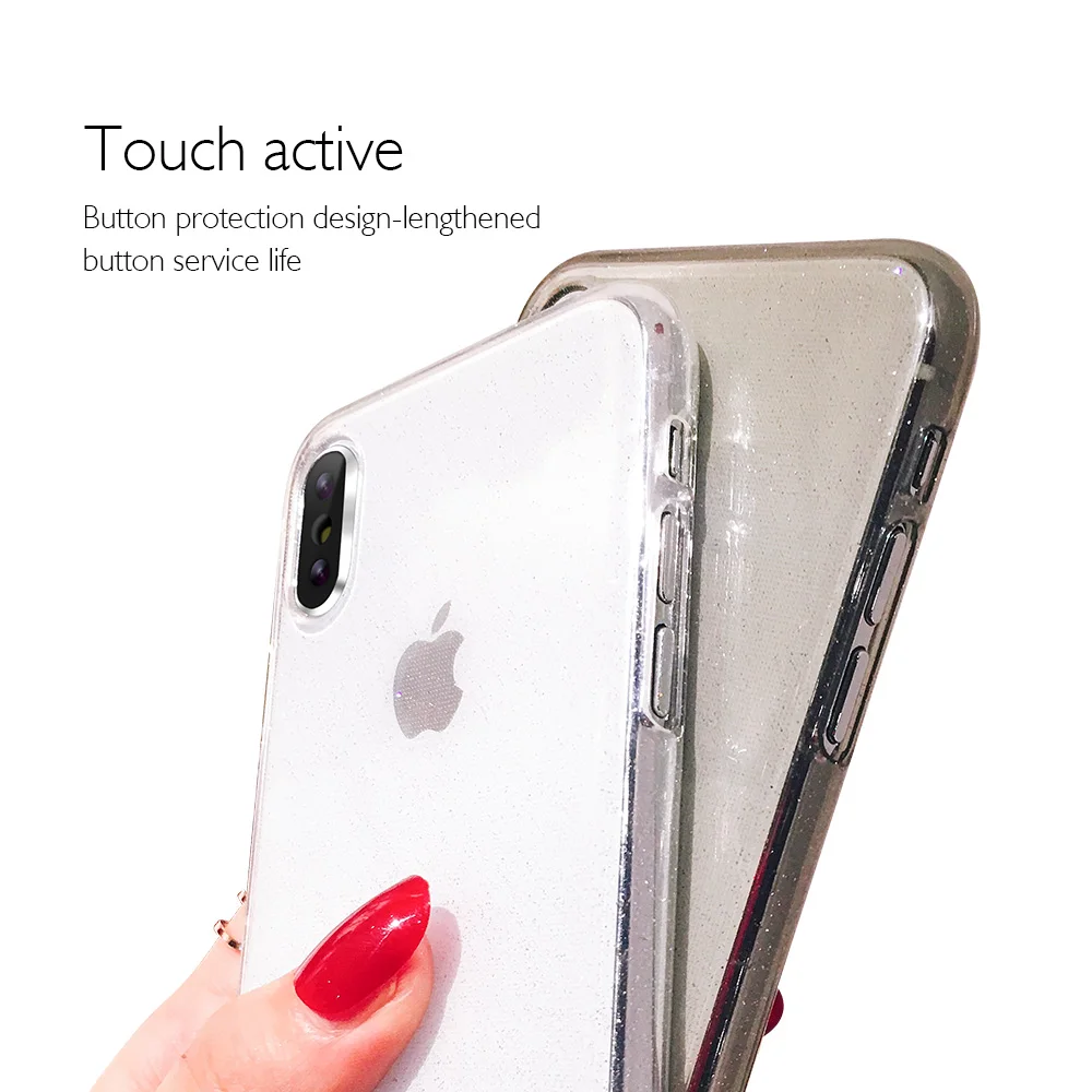Чехол NYFundas для iphone 8plus 8 7 6 6s plus X 10 блестящий чехол из ТПУ девочек XS MAX XR capa аксессуар