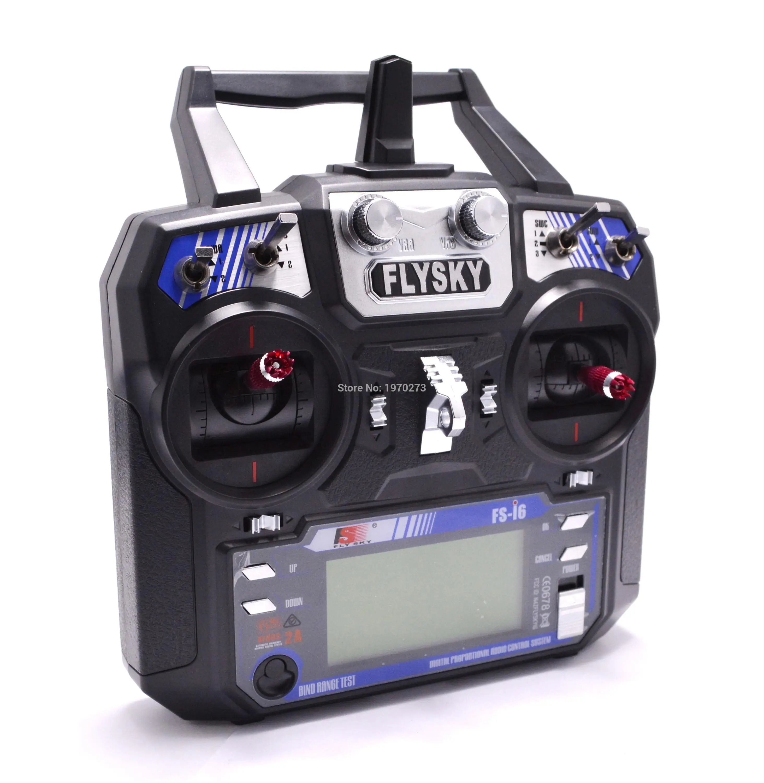 Flysky FS i6 I6 2 4G 6CH RC контроллер передатчика с ресивером для радиоуправляемого