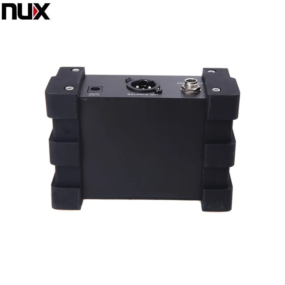 Профессиональный NUX PDI 1G гитара с прямым впрыском фантомное питание звуковой