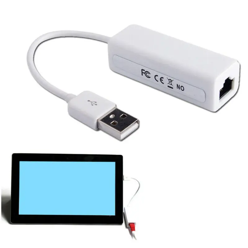 USB2.0 к RJ45 сетевой кабель для интернета адаптер карты ключ Mac Android Tablet P|Компьютерные