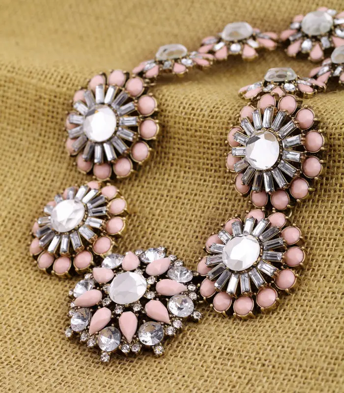 Модные женские ювелирные изделия из смолы и стекла цинковый сплав горячая