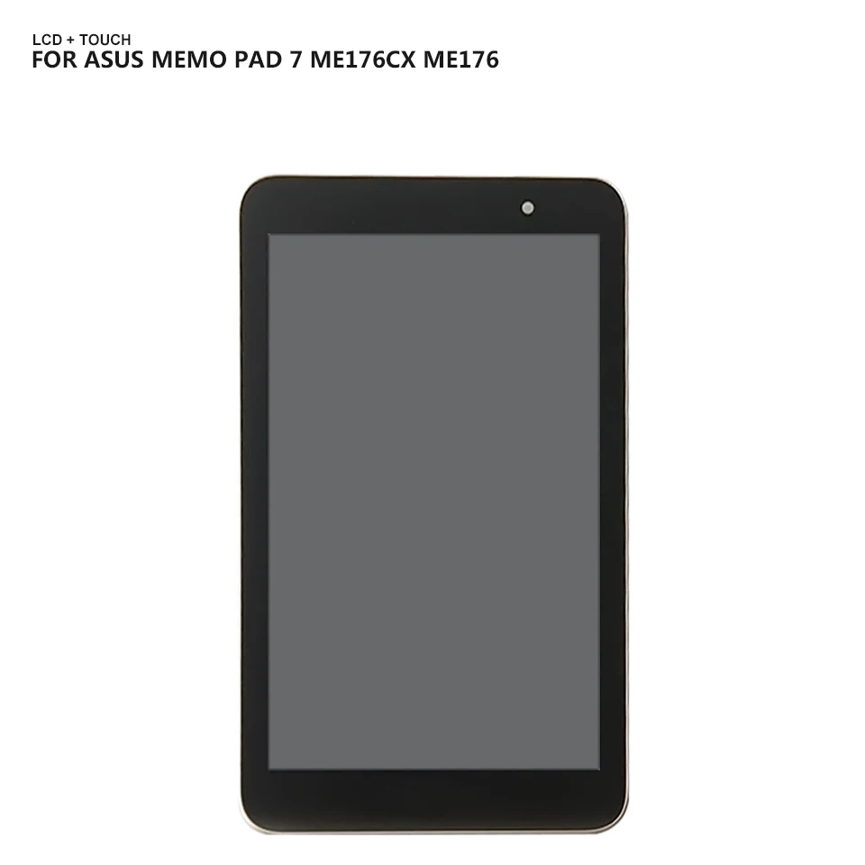 lcd screen display + touch panel digitizer assembly with frame for Asus Memo pad7 ME176 ME176C ME176CX k013 | Компьютеры и офис