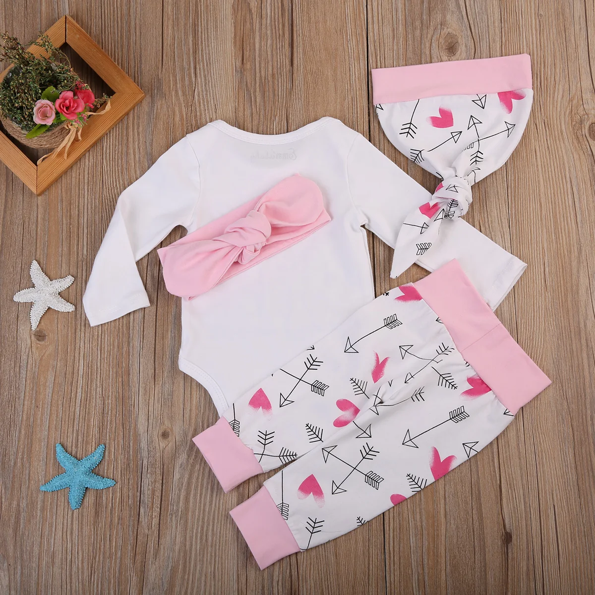 4 шт. головной убор для маленьких девочек|newborn girl clothes|baby clothesinfant baby clothes |