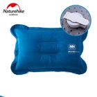 Naturehike Suede Подушка для кемпинга надувная воздушная подушка сжимаемая лучшая для походов на свежем воздухе альпинизма туристическая пляжная дорожная машина