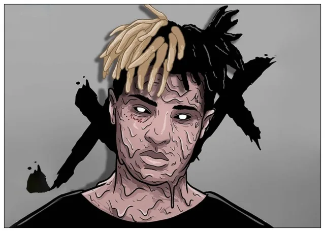 BO xianru1410-20 Модульный домашний декор настенная живопись на холсте XXXTentacion Rap хип хоп музыка звезда картины с певцом принты Северный плакат гостиная - Цвет: BO xianru1410-20