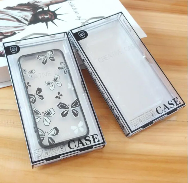 Роскошная ПВХ упаковочная коробка с лотком для Iphone XR 8 11 7 6 5 дюймов Coque Fundas Чехол