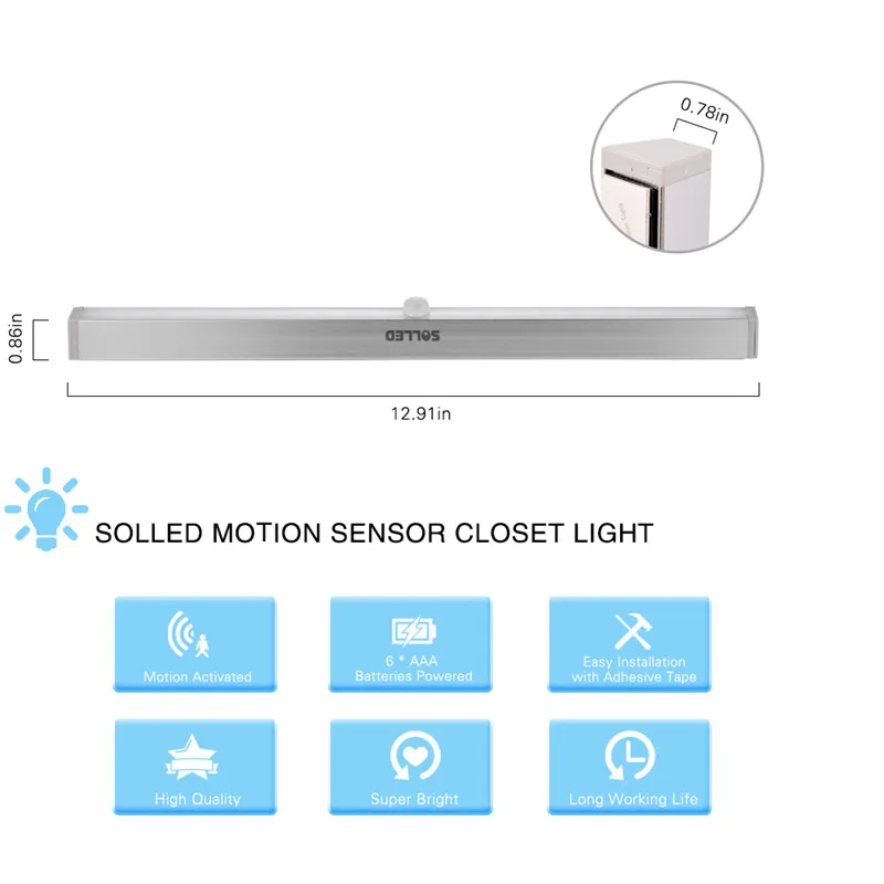 Ночник с инфракрасным датчиком движения светильник светодиодный | Лампы и