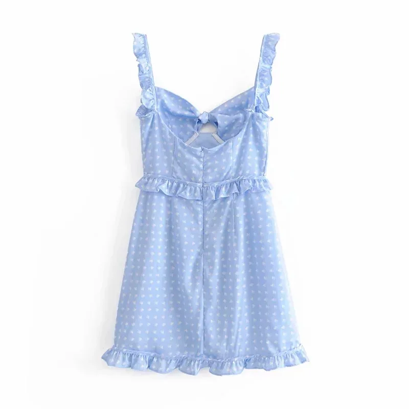 

Summer Dress 2019 Women Dress Women Vestidos De Verano Robe Femme Fashion Sexy Straps Wooden Wrapped Chest and Back Slim Dress