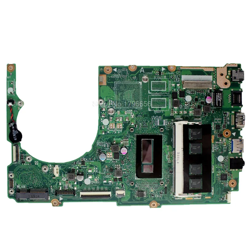 Отправить доска+ S301L Q301LP S301LP S301LA материнская плата для ноутбука Asus с I7-4500U GM DDR3 материнская плата полностью проверена good work
