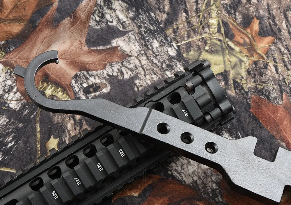AR 15 защита рук для направляющей Пикатинни разборка и ar стоковый инструмент стальной гаечный ключ M9339