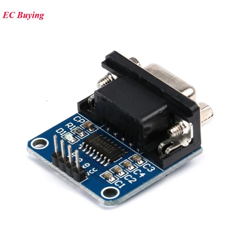 MAX3232 конвертер PCB RS232 в TTL Серийный порт Модуль конвертера макет электронный