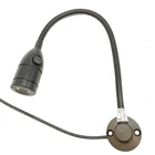 Светодиодный светильник для чтения с гусиной шеей для салона автомобиля, 3 Вт, 12 В