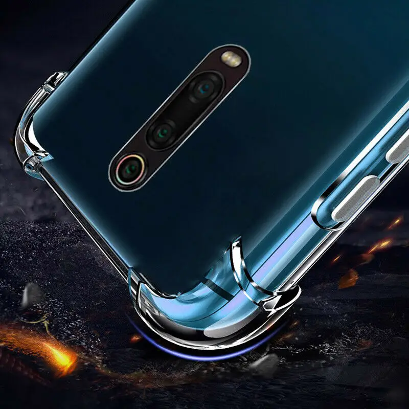 Xiaomi Redmi K20 Pro Cases Clear Silicone TPU Case Xiaomi Mi9 SE 9T Redmi 5 Plus 5A 6A 7A Note 7 6 5 4 4X MI A2 Lite Case Cover
