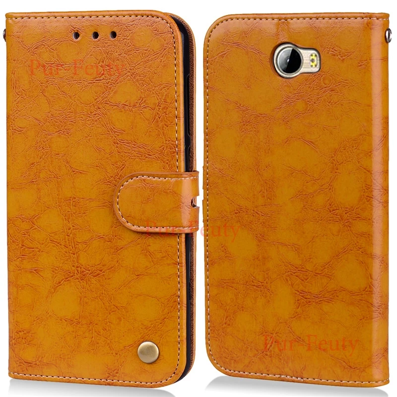 Флип чехлы бумажники для Huawei y5ii y5 Y 5 ii 2 cun u29 u 29 L21 L01 L02 L03 L22 текстурный кожаный чехол