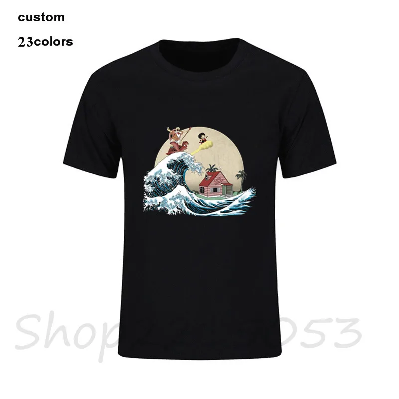 2018 японская аниме dragon ball супер Мужская Футболка harajuku camisetas hombre футболка
