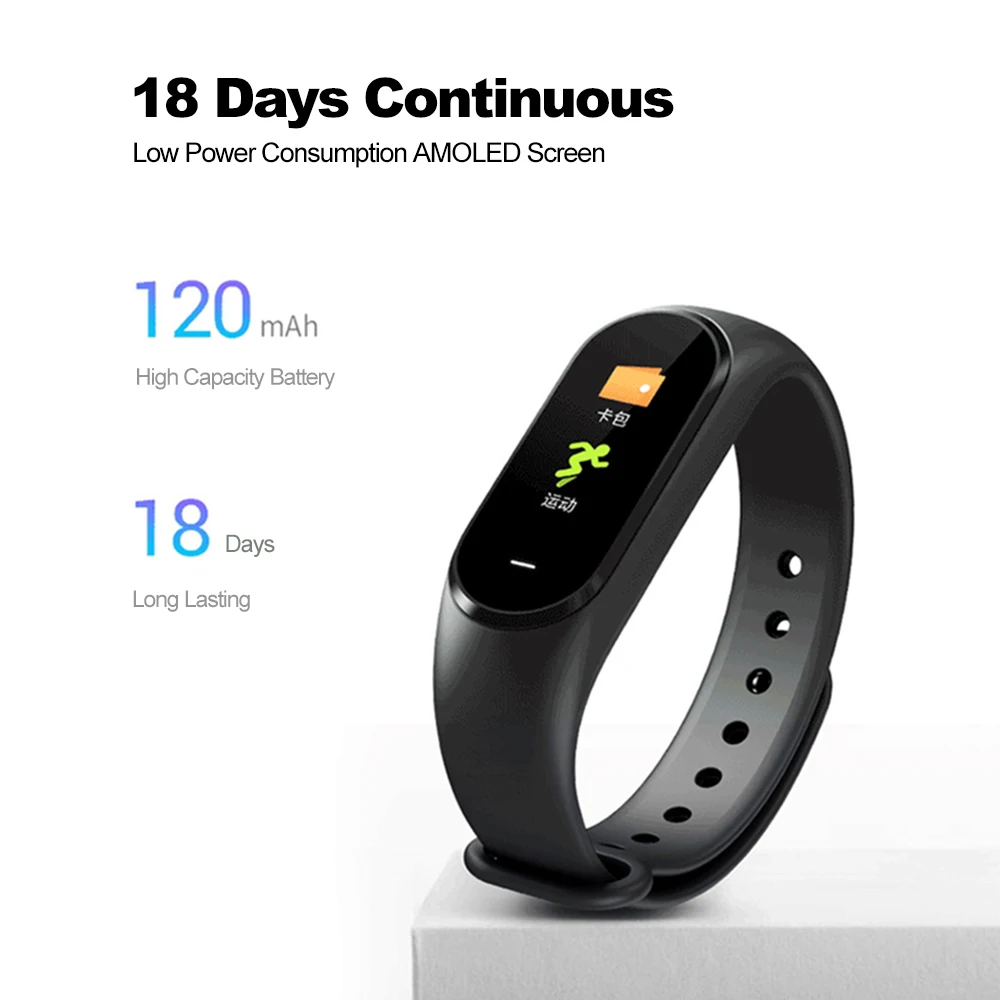 Фитнес-Браслет Для XIAOMI Mijia, глобальная версия, фитнес-трекер, 0,95 дюйма, AMOLED, цветной экран, NFC, 5 АТМ, водонепроницаемые Смарт-часы