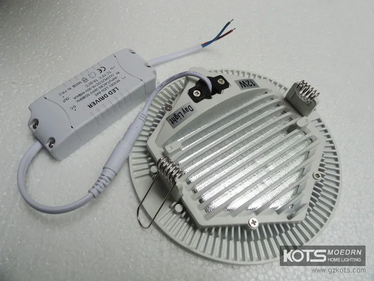 LED Round panel lamp[ KOTS Lighting ] 12W Ceiling Lamp White / Warm /Energy Saving led light | Лампы и освещение