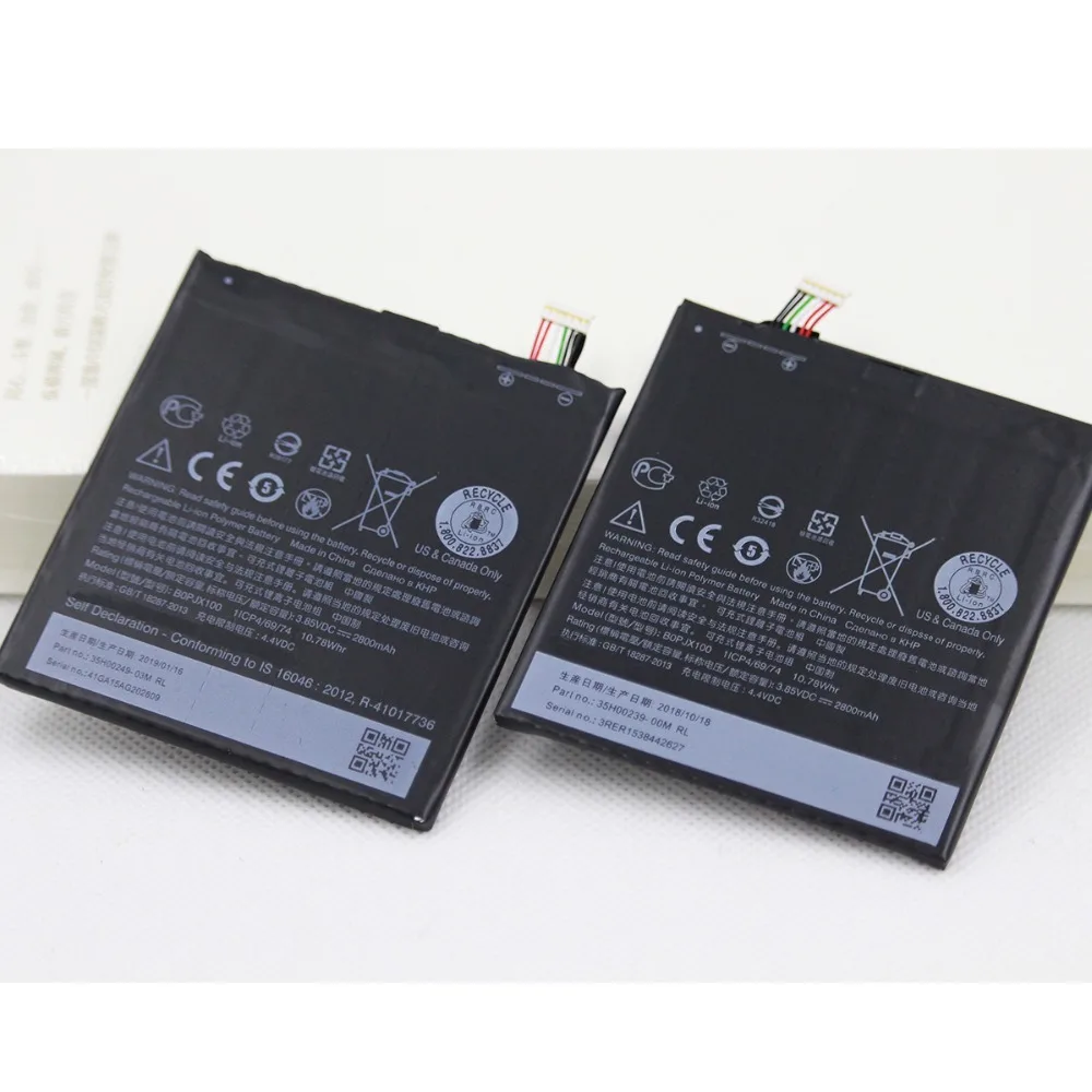 10 шт./лот Мобильная батарея B0PJX100 для HTC DESIRE D828 828U 828W One E9 + Plus BOPJX100 2800mah внутренняя