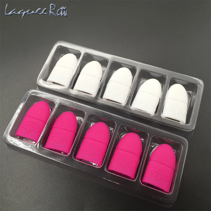 5 шт. силиконовые зажимы для ногтей | Красота и здоровье