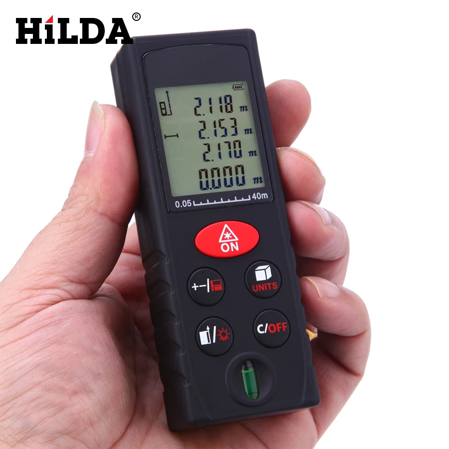 HILDA портативный ручной лазерный дальномер мини берейк искатель Diastimeter Maatregel