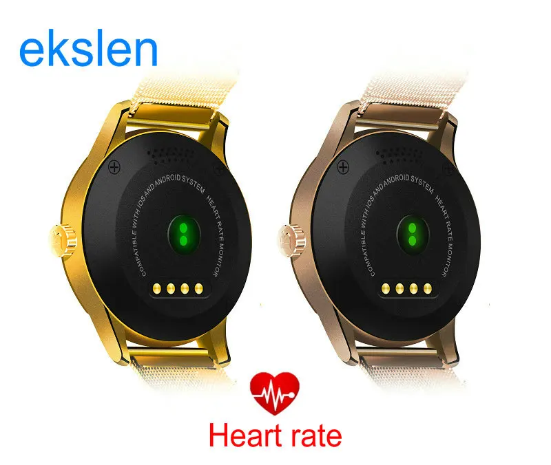 Смарт часы ekslen K88H с Bluetooth наручные MTK2502 пульсометр для здоровья Whatch телефонов Android