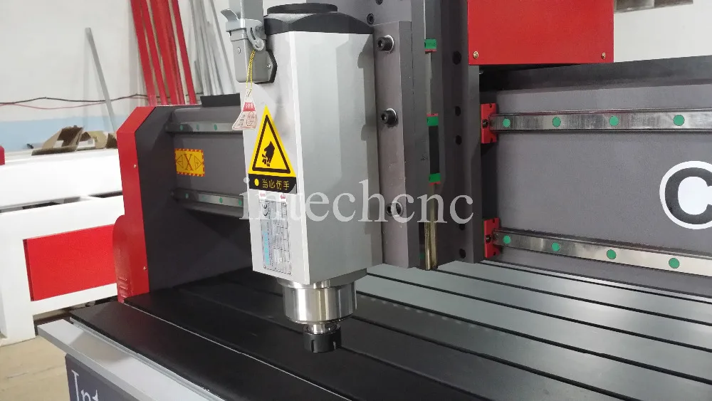 Фрезерный станок с ЧПУ и шпинделем воздушного охлаждения 1325 резьба мрамор гранит